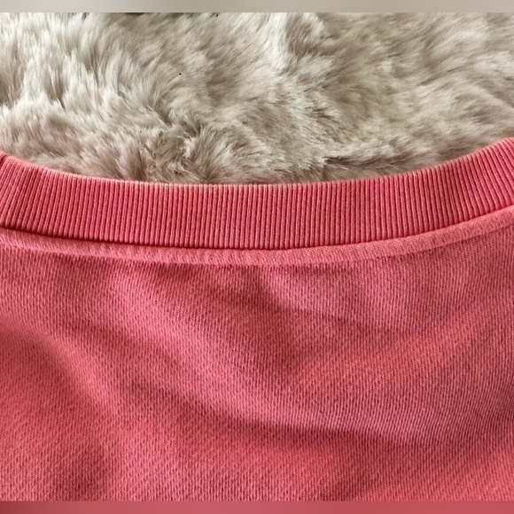 Gucci Sexiness Logo Print Sweatshirt in Pink - Picture 4 of 5